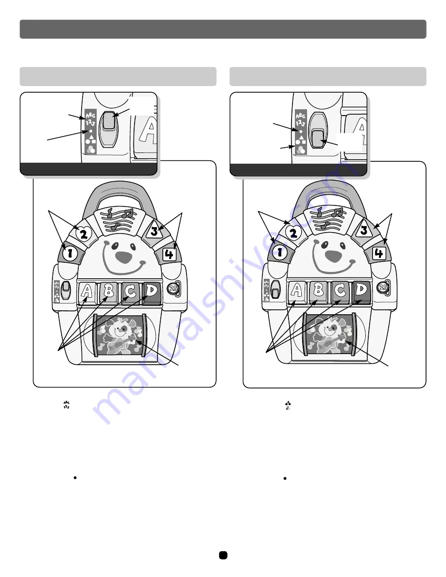 Fisher-Price Baby Smartronics! Jivin' Jukebox 71664 Instructions Download Page 3