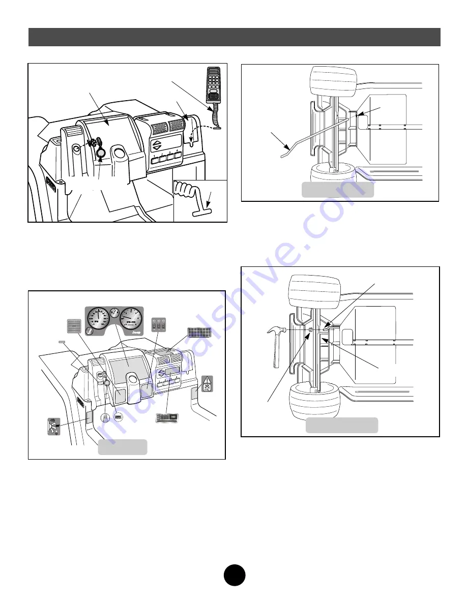 Fisher-Price Barbie Cruisin' Tunes Jeep 4x4 74340 Owner'S Manual & Assembly Instructions Download Page 11