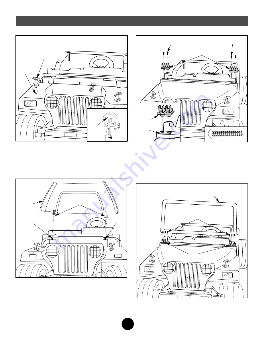 Fisher-Price Barbie Cruisin' Tunes Jeep 4x4 74340 Скачать руководство пользователя страница 13