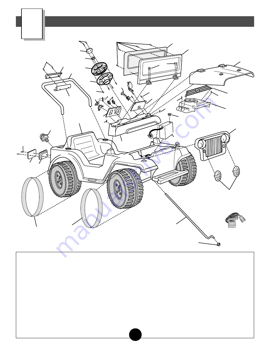 Fisher-Price BARBIE Splash 74350 Owner'S Manual & Assembly Instructions Download Page 6