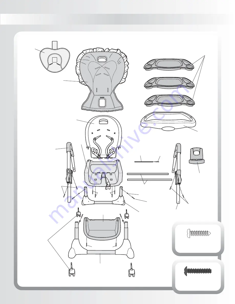 Fisher-Price DELUXE PLUS HEALTHY CARE B0325 Instruction Sheet Download Page 3