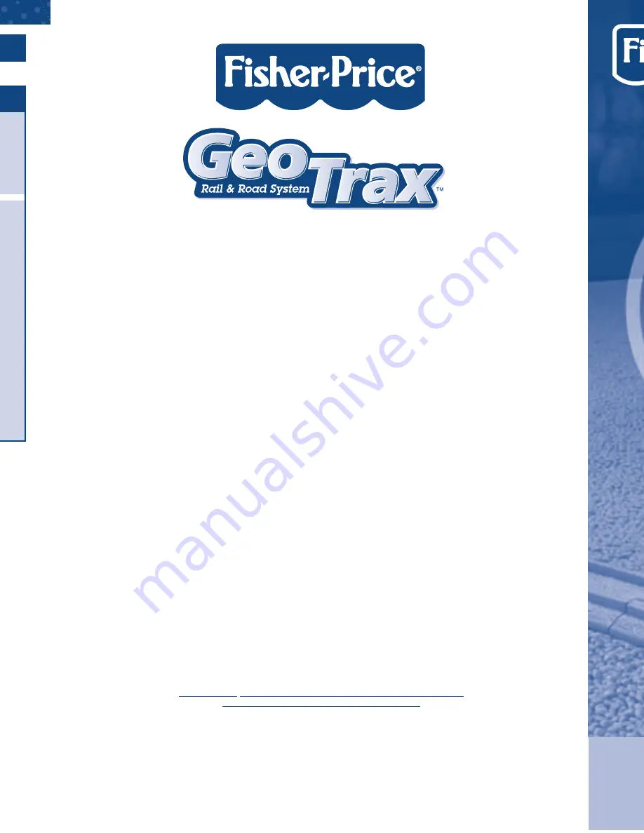 Fisher-Price GeoTrax K7117 User Manual Download Page 5