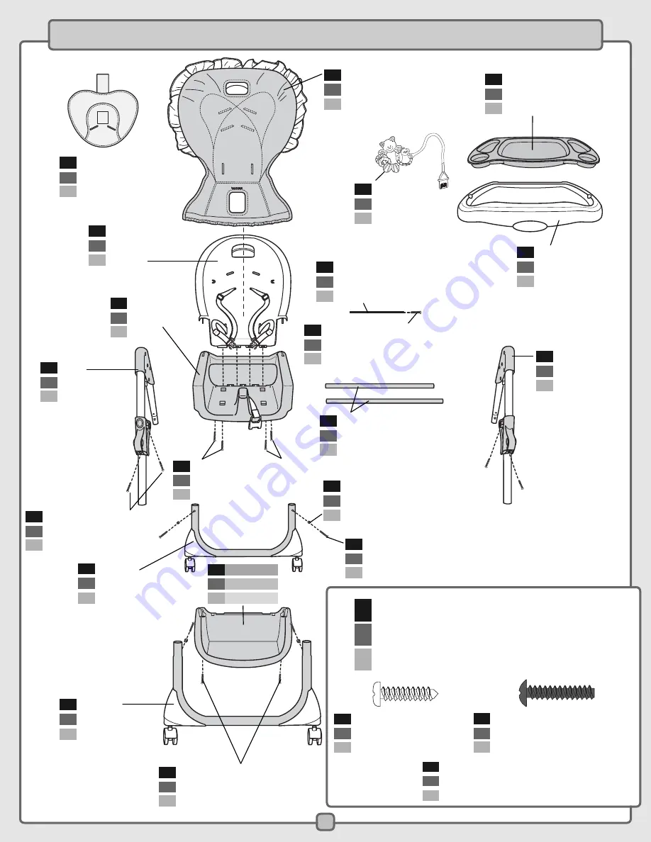 Fisher-Price H0796 Instructions Manual Download Page 3