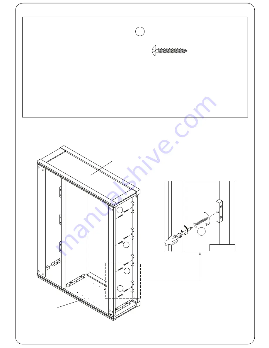 Fisher-Price Hutch/Bookcase Instructions Manual Download Page 10