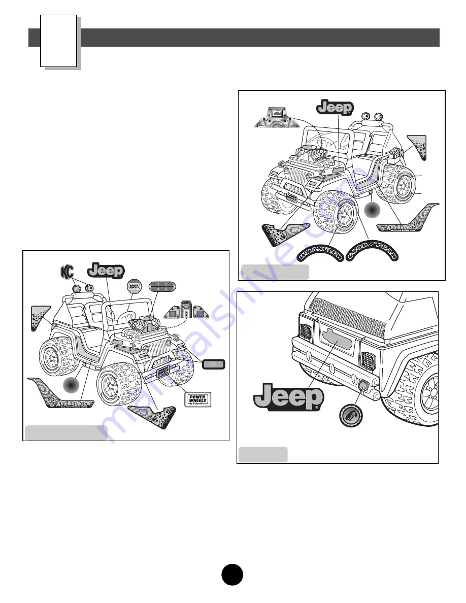 Fisher-Price JEEP AFTERSHOCK 74270 Скачать руководство пользователя страница 23