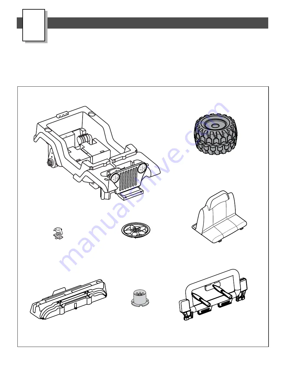 Fisher-Price JEEP Wrangler B1501 Скачать руководство пользователя страница 4