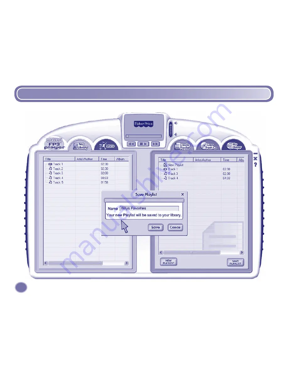 Fisher-Price KID TOUGH FP3 Player K3420 User Manual Download Page 20