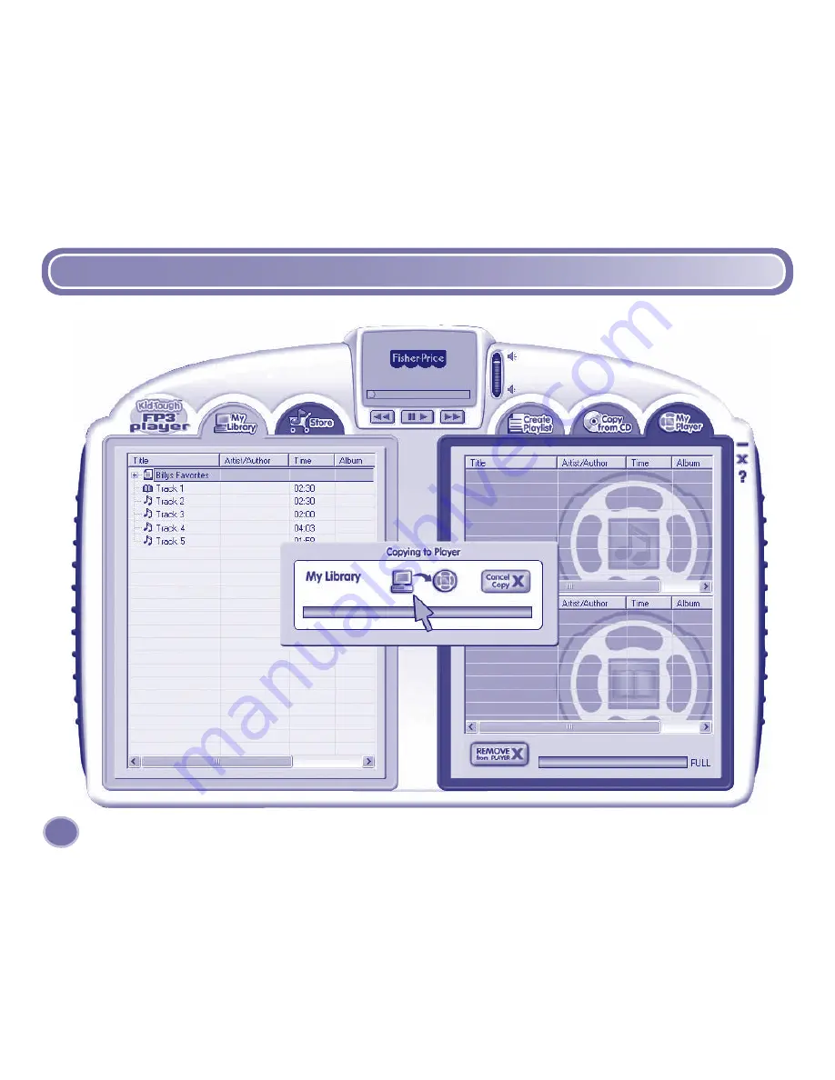 Fisher-Price KID TOUGH FP3 Player K3420 User Manual Download Page 24