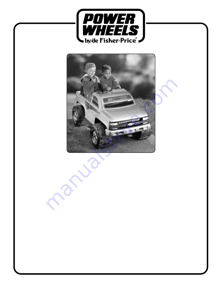 Fisher-Price Power Wheels 74310 Owner'S Manual With Assembly Instructions Download Page 1