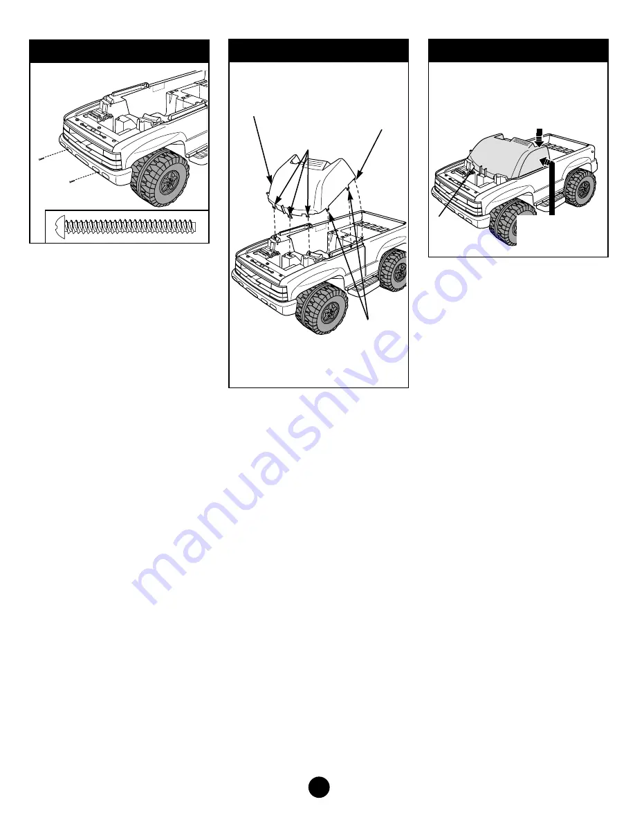 Fisher-Price Power Wheels 74310 Owner'S Manual With Assembly Instructions Download Page 13