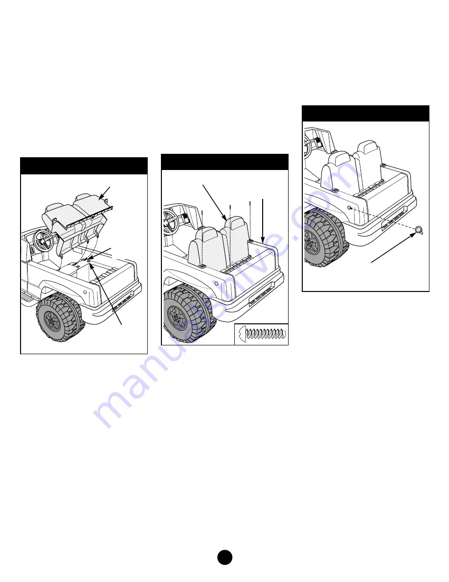 Fisher-Price Power Wheels 74310 Owner'S Manual With Assembly Instructions Download Page 19