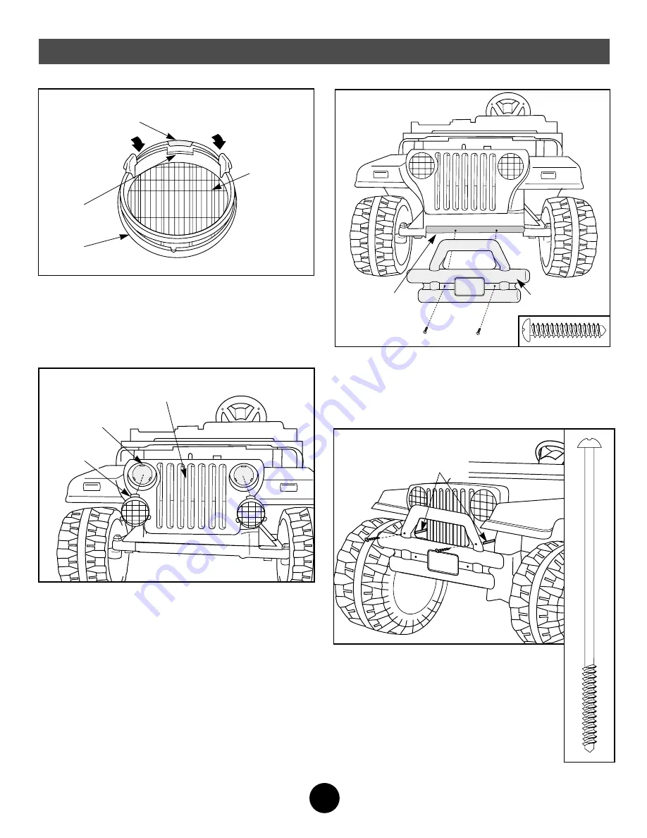 Fisher-Price POWER WHEELS 75598 Assembly And Owner'S Manual Download Page 15