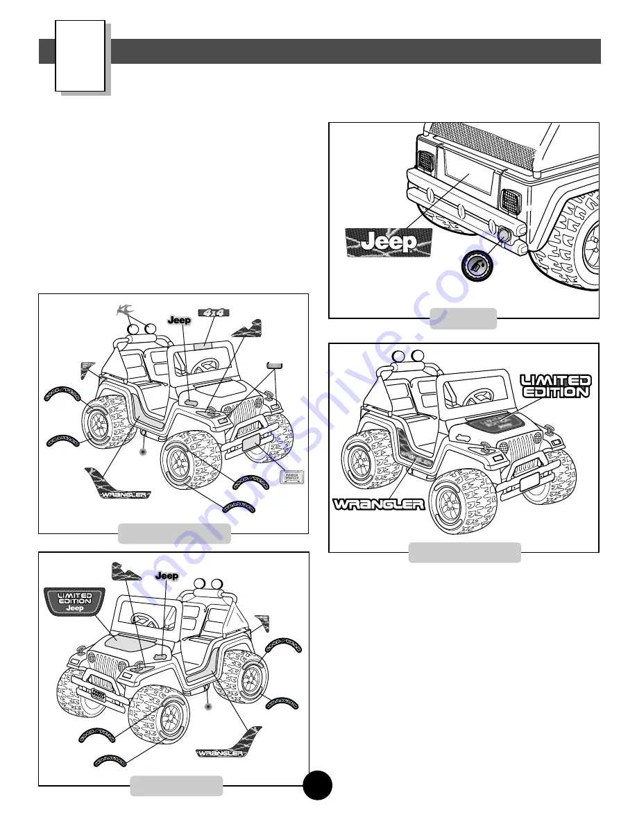 Fisher-Price POWER WHEELS 75598 Assembly And Owner'S Manual Download Page 22