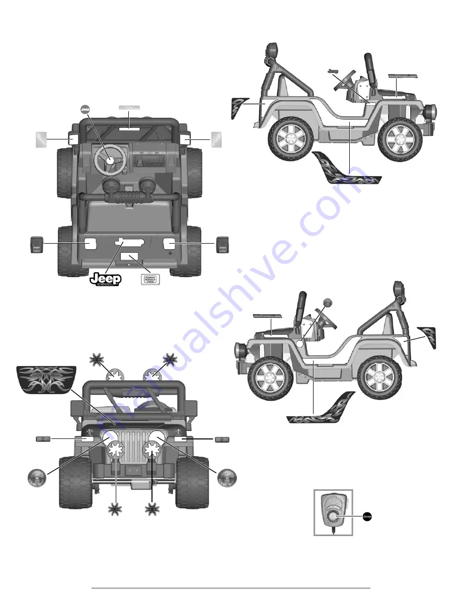 Fisher-Price POWER WHEELS BJH57 Скачать руководство пользователя страница 21