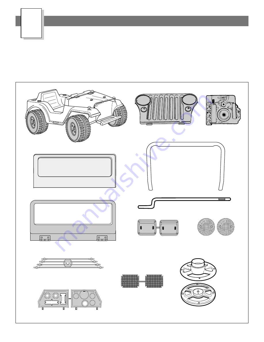 Fisher-Price Power Wheels C0727 Owner'S Manual With Assembly Instructions Download Page 4