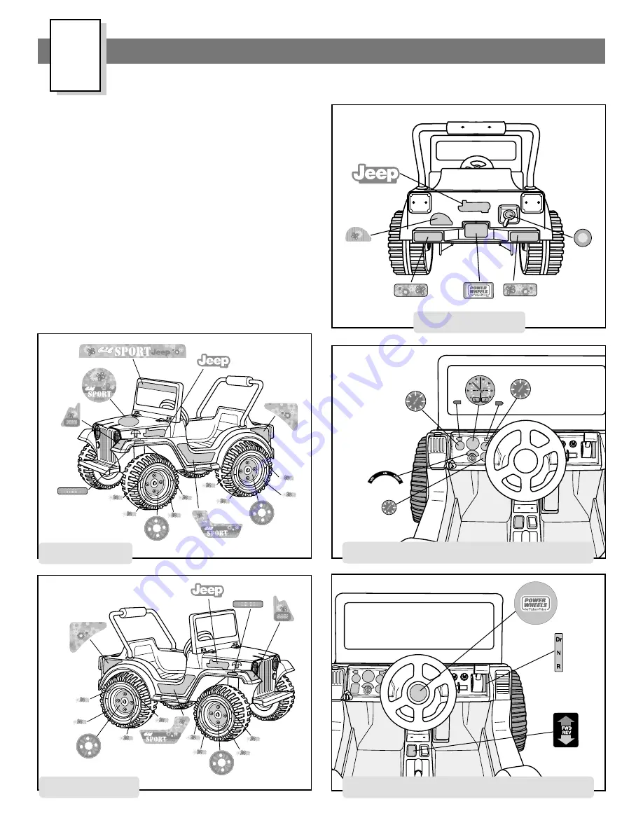 Fisher-Price Power Wheels C0727 Owner'S Manual With Assembly Instructions Download Page 15