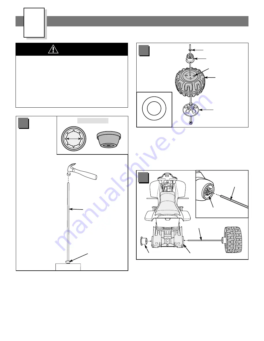 Fisher-Price Power Wheels C7478 Owner'S Manual With Assembly Instructions Download Page 9