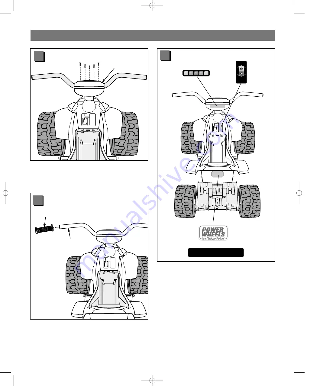 Fisher-Price POWER WHEELS LittlePeople Tot Rod Owner'S Manual With Assembly Instructions Download Page 14