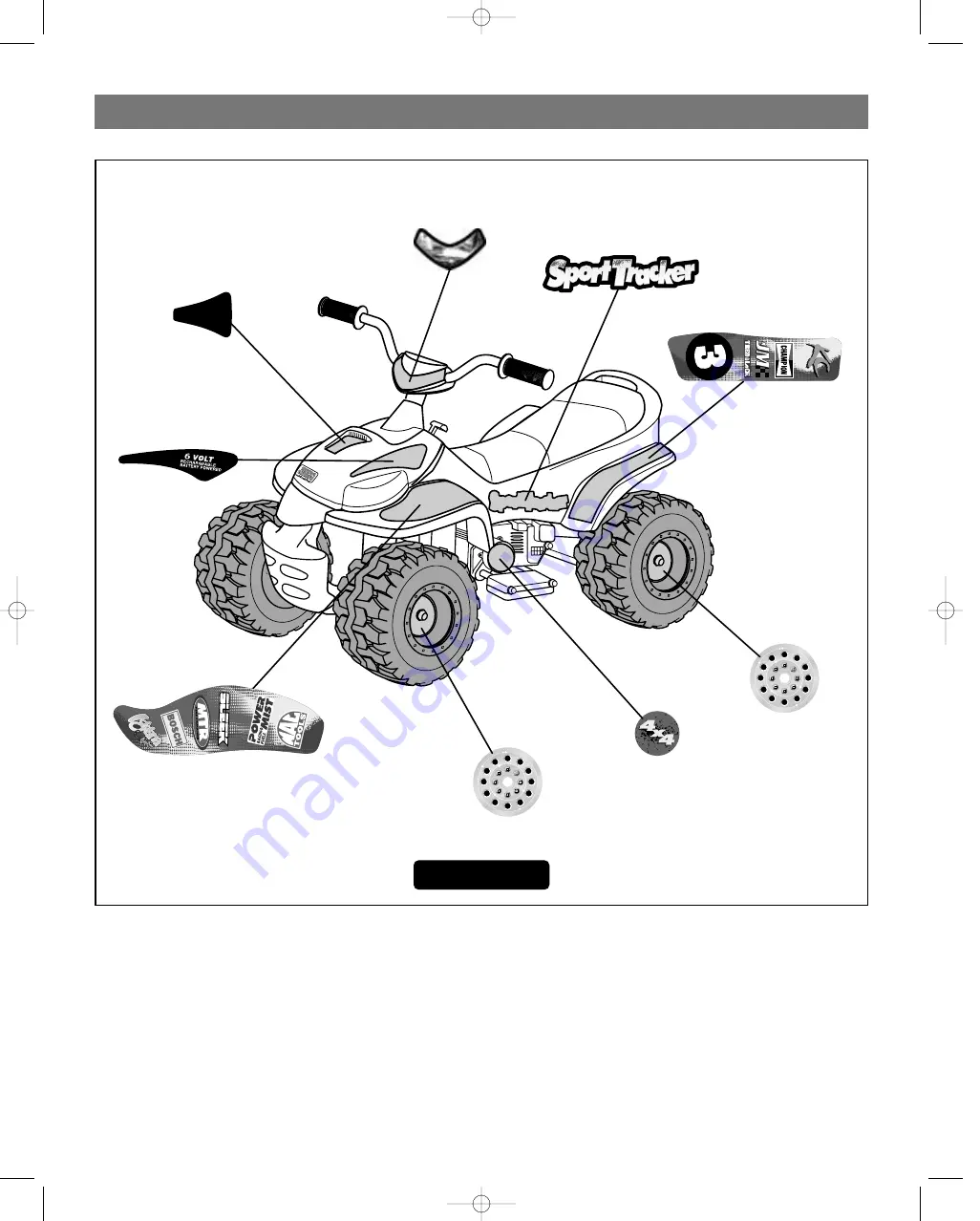 Fisher-Price POWER WHEELS LittlePeople Tot Rod Owner'S Manual With Assembly Instructions Download Page 16