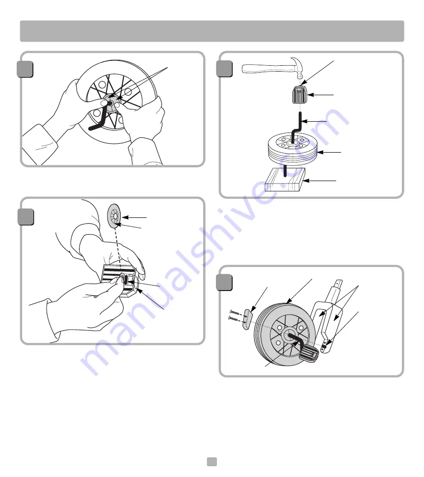 Fisher-Price Rock, Roll 'n Ride Trike 72669 Instructions Manual Download Page 6