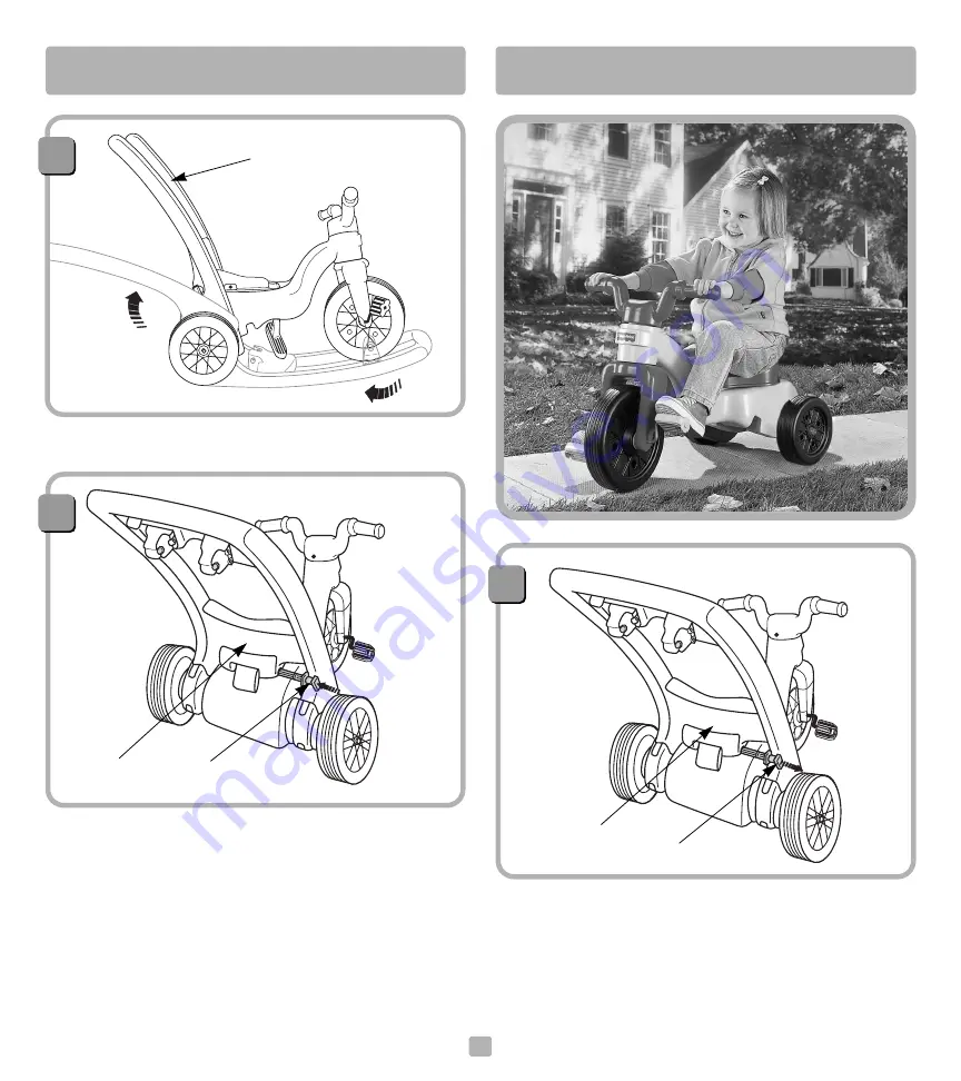 Fisher-Price Rock, Roll 'n Ride Trike 72669 Instructions Manual Download Page 10