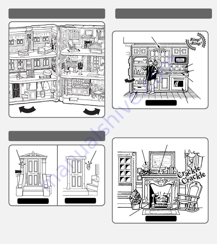 Fisher-Price Special Edition Townhouse Instructions Manual Download Page 6