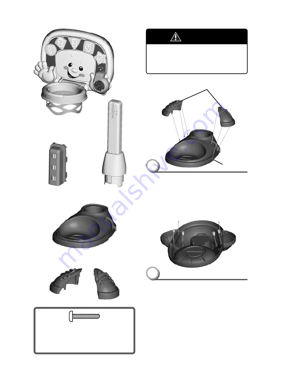 Fisher-Price T4655 Instructions Manual Download Page 2