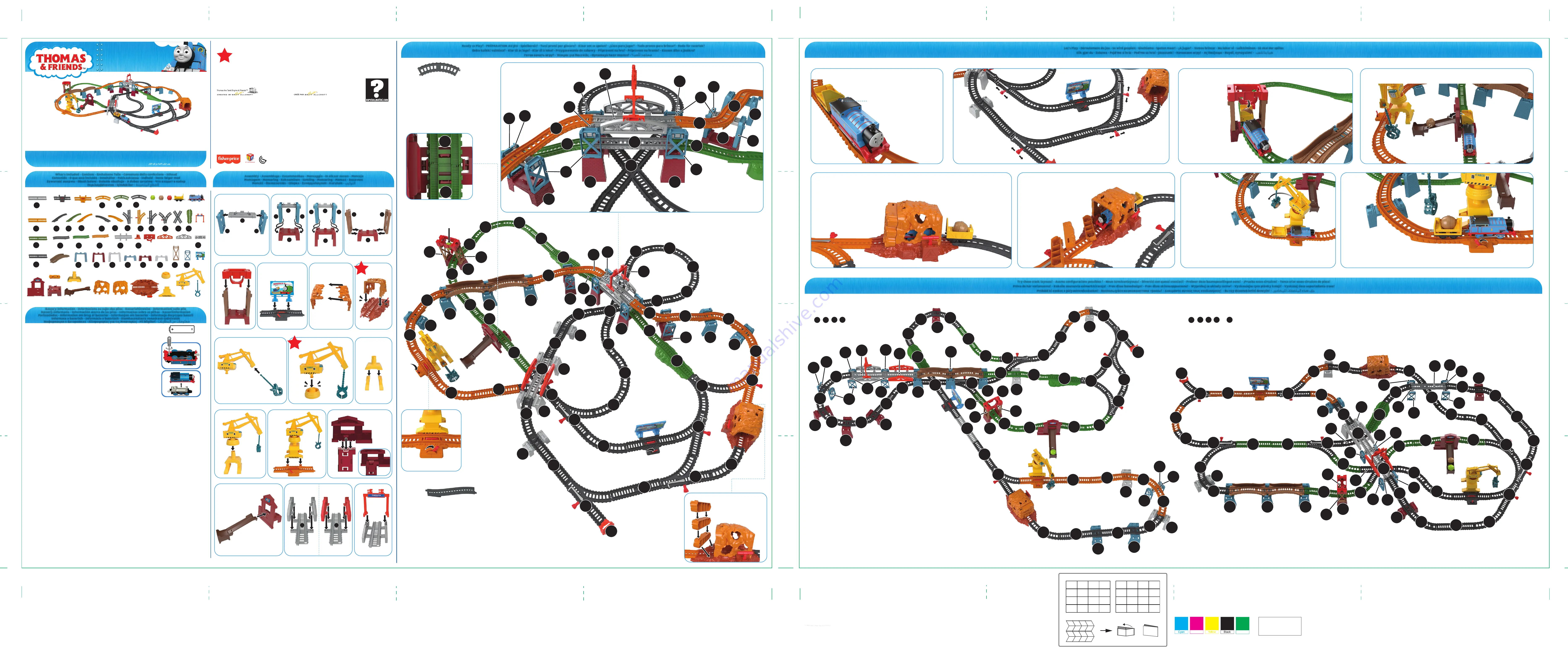 Fisher-Price THOMAS & FRIENDS GXV15 Скачать руководство пользователя страница 2