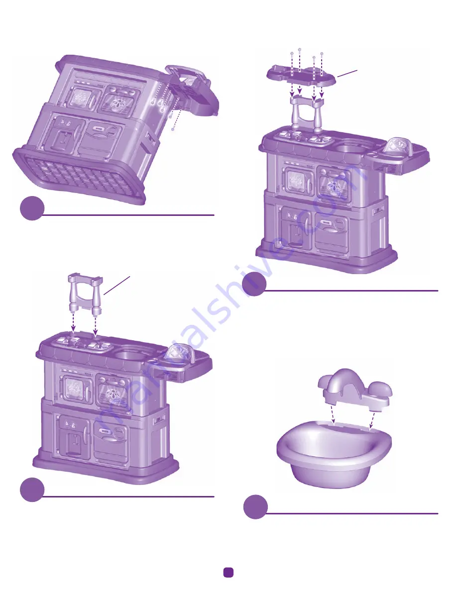 Fisher-Price TODDLER T3257 Instruction Sheet Download Page 5