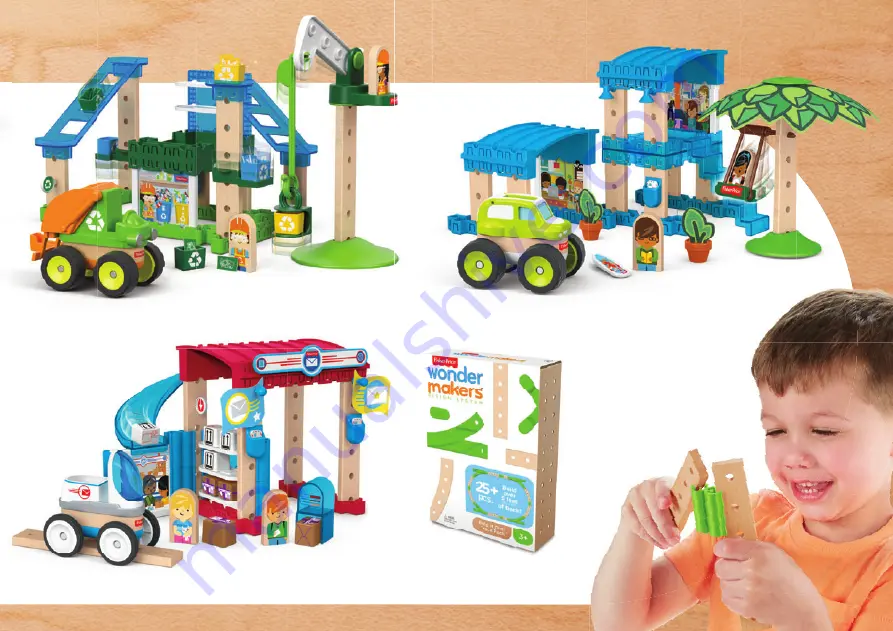 Fisher-Price wonder makers GGV82 Скачать руководство пользователя страница 31