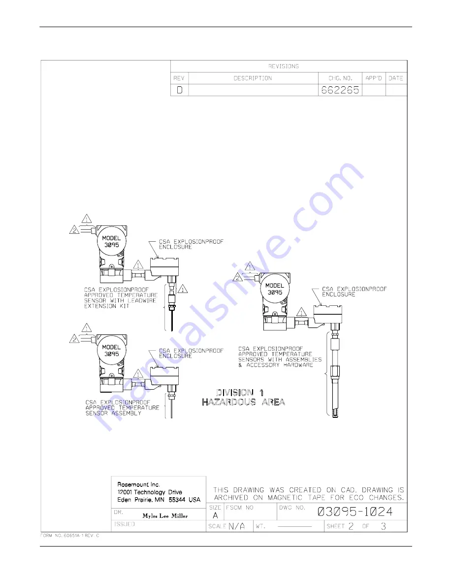 Fisher-Rosemount 3095FT Manual Download Page 161