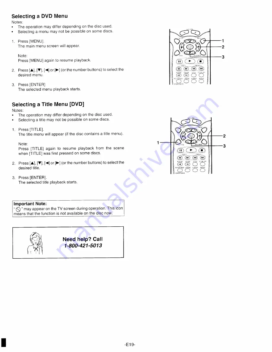 Fisher DCS-TS750 Operating Instructions Manual Download Page 20