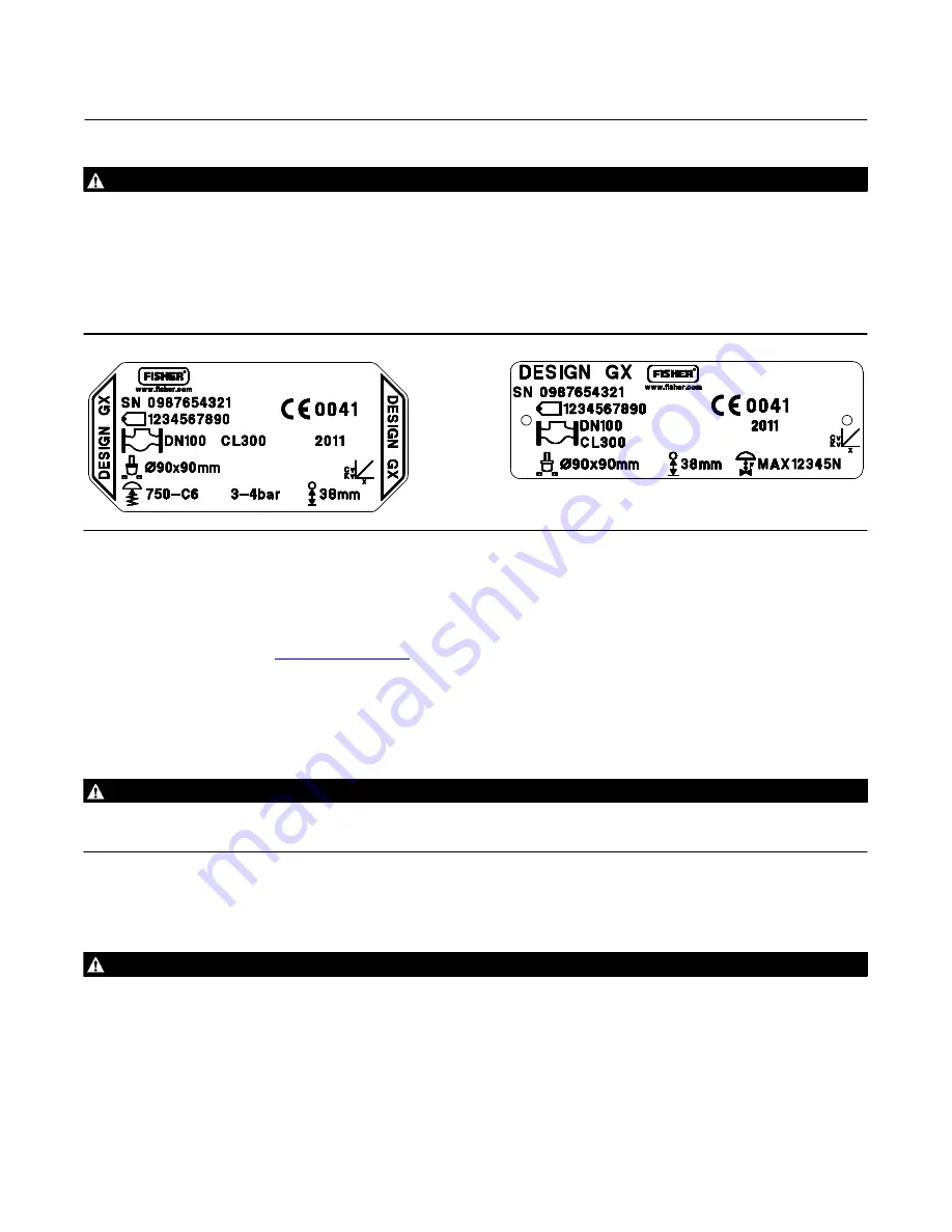 Fisher GX 3-Way Instruction Manual Download Page 3