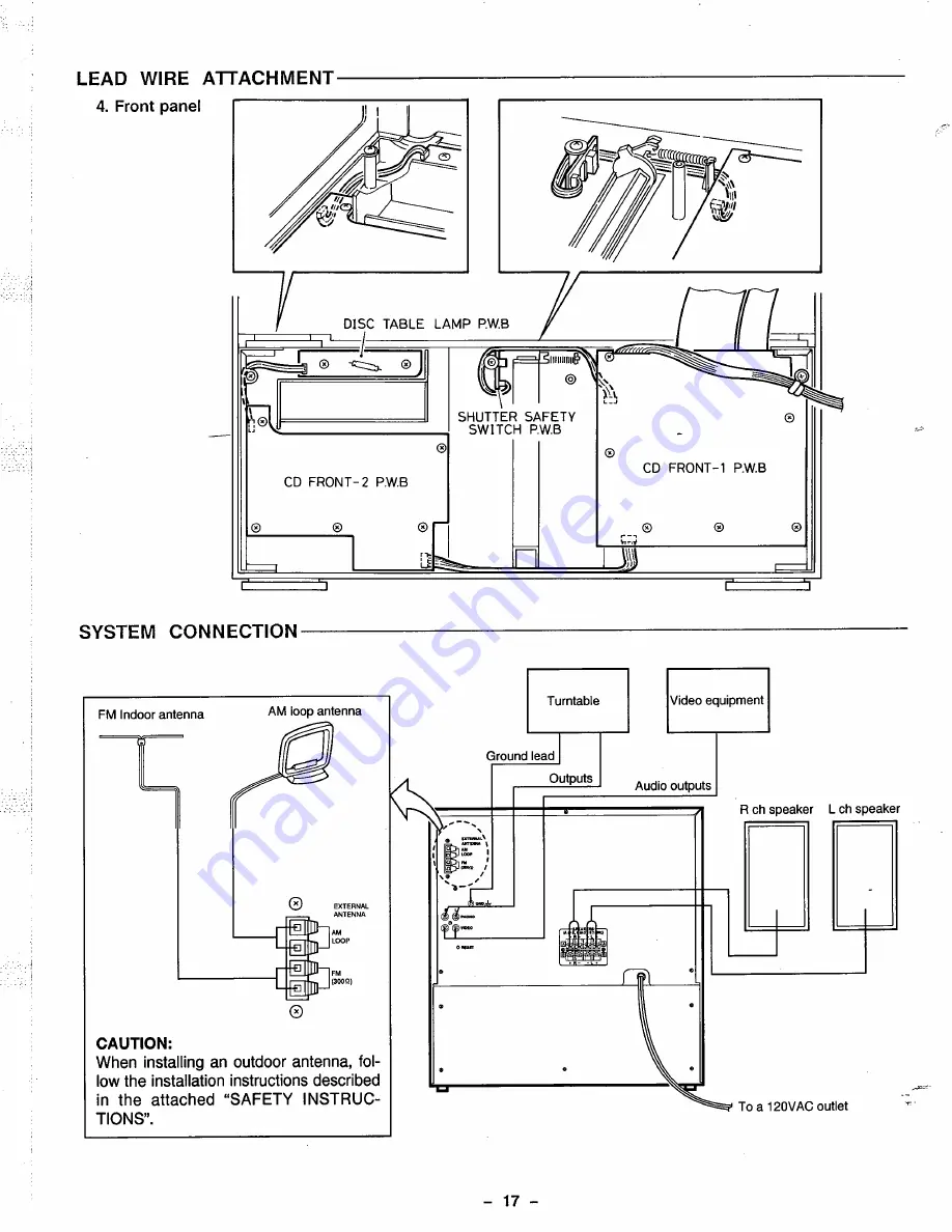 Fisher TAD-9415 Service Manual Download Page 18