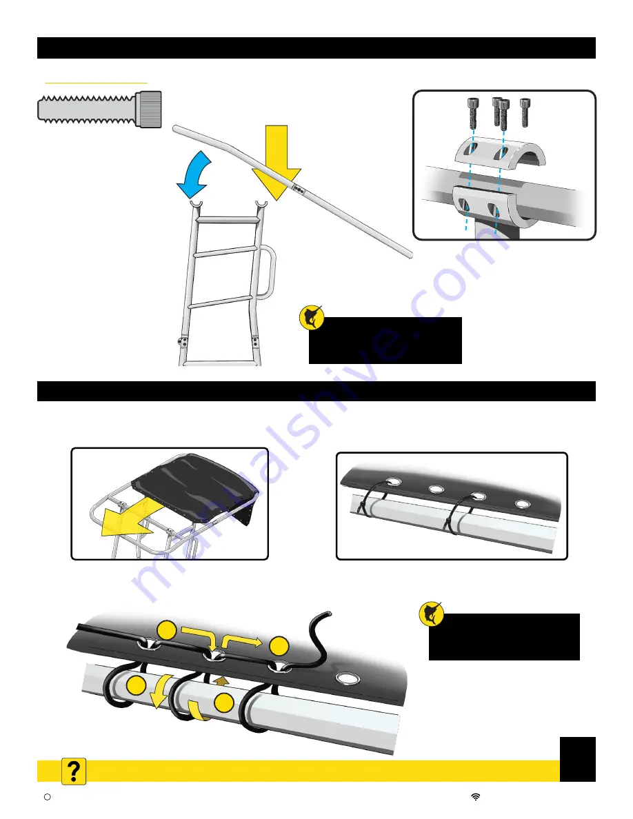 Fishmaster Original T-Top Installation Manual Download Page 6