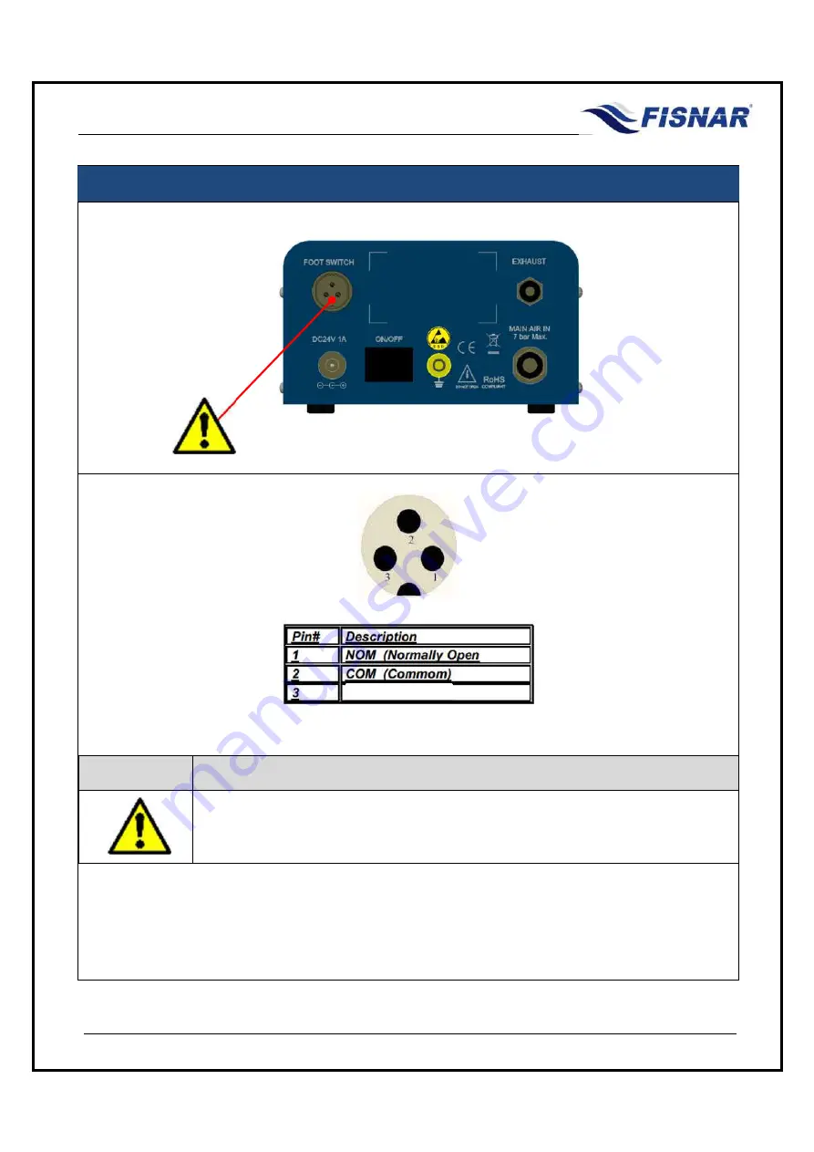 FISNAR VPP500 Operating Manual Download Page 13