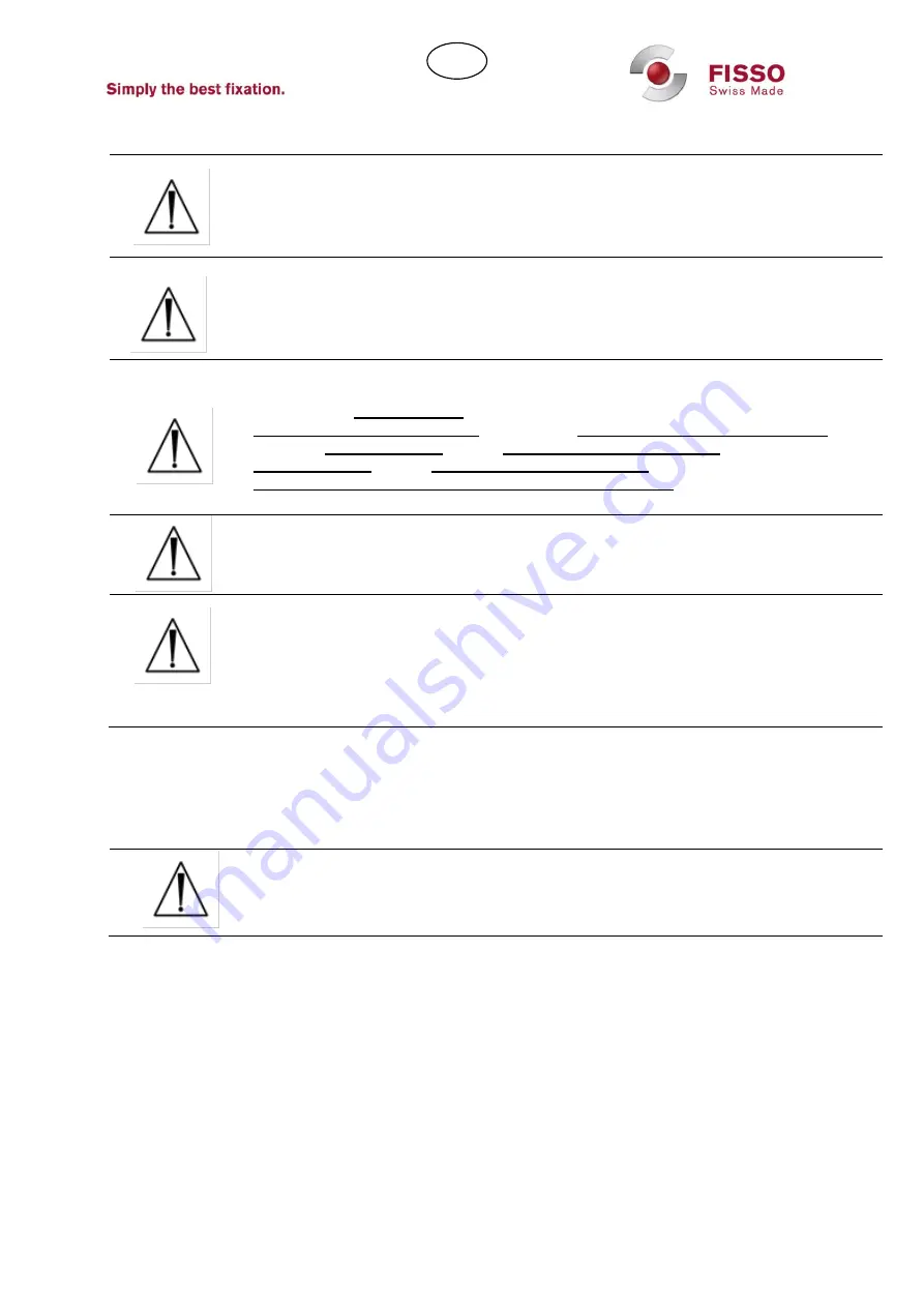 Fisso 4646. Series Instructions For Use Manual Download Page 30