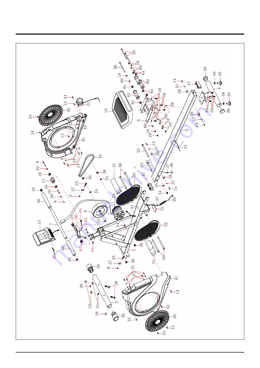 Fit4Home KPR91220 ROWER User Manual Download Page 4