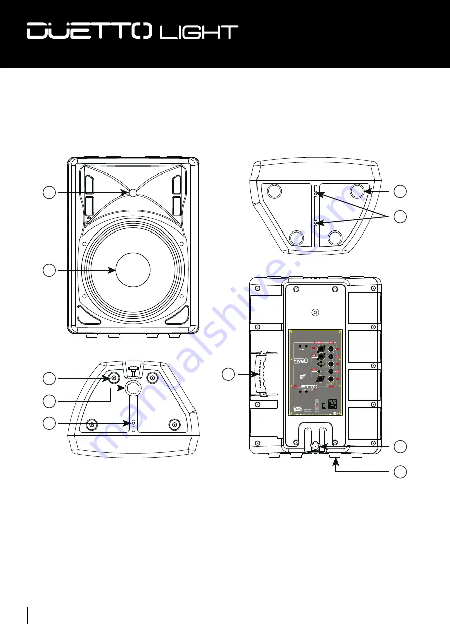 FiveO duetto light 10a User Manual Download Page 4