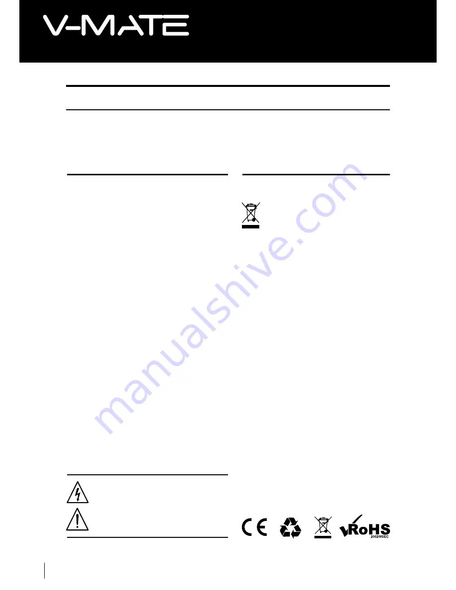 FiveO V-MATE 506 User Manual Download Page 16