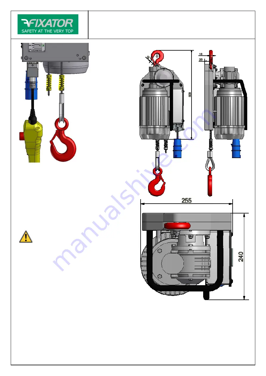 FIXATOR LM500+ Instruction Manual Download Page 9