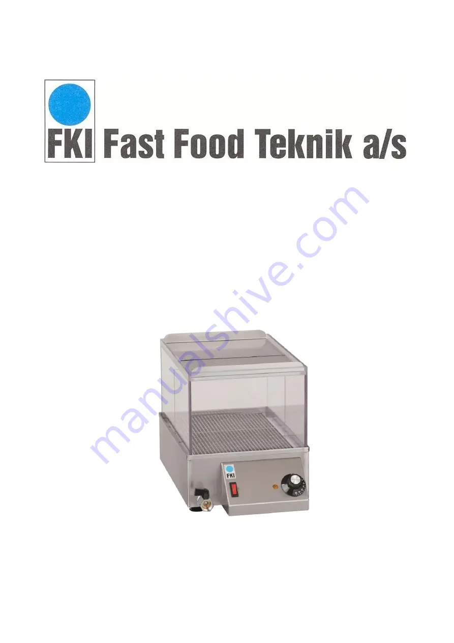 FKI CL 2530 User And Service Manual Download Page 1