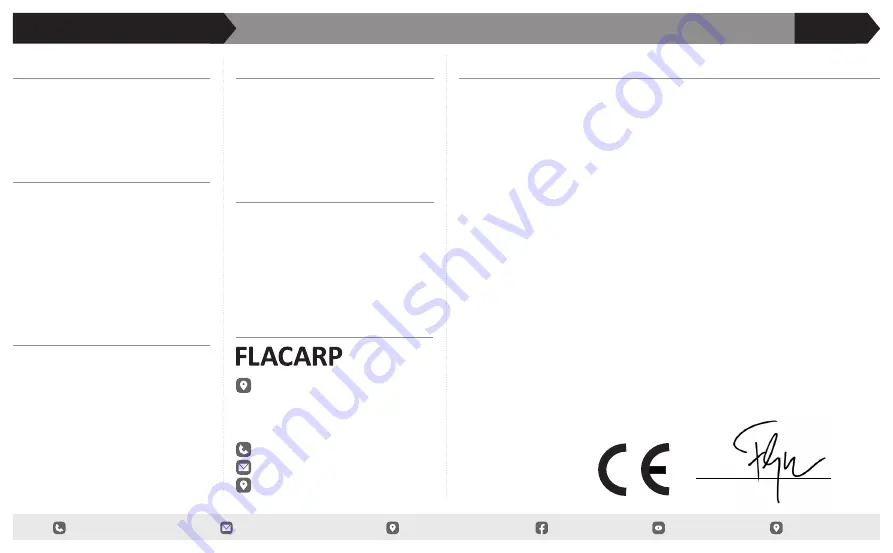 FLACARP SENS Instructions For Use Download Page 2