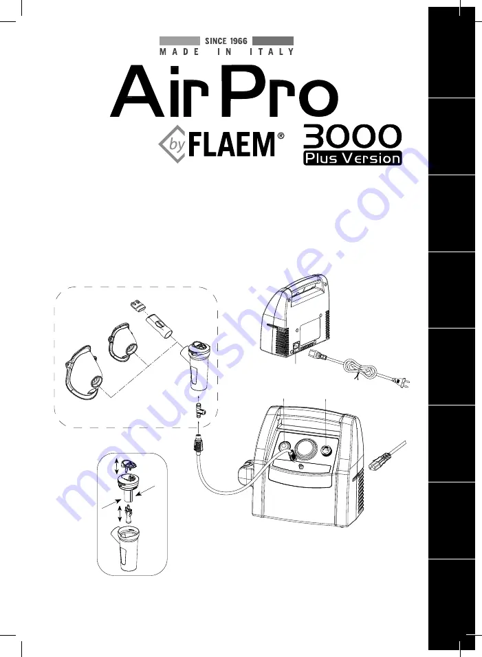 Flaem AirPro 3000 Plus Instructions For Use Manual Download Page 1