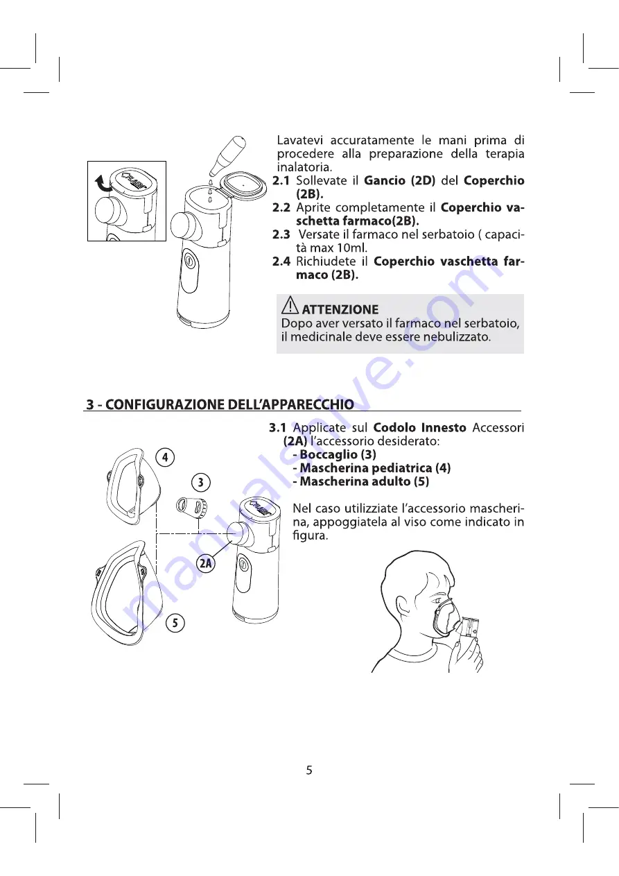 Flaem LightNeb P0318EM User Instruction Manual Download Page 7