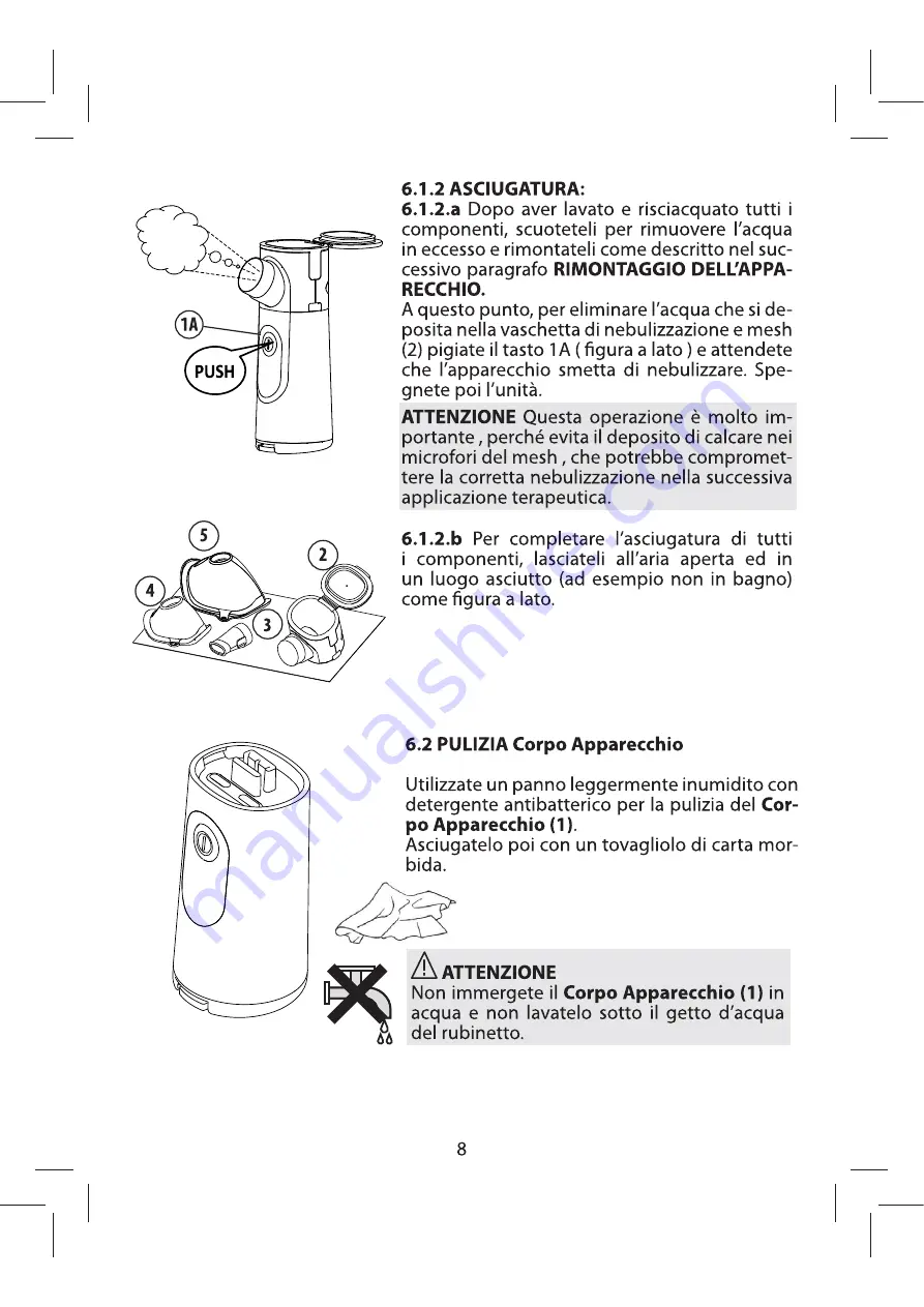 Flaem LightNeb P0318EM User Instruction Manual Download Page 10