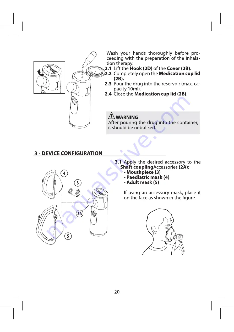 Flaem LightNeb P0318EM User Instruction Manual Download Page 22