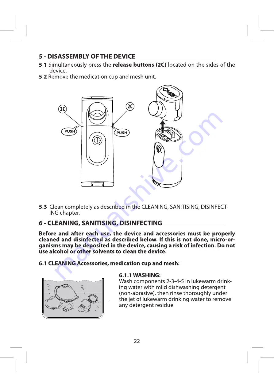 Flaem LightNeb P0318EM User Instruction Manual Download Page 24