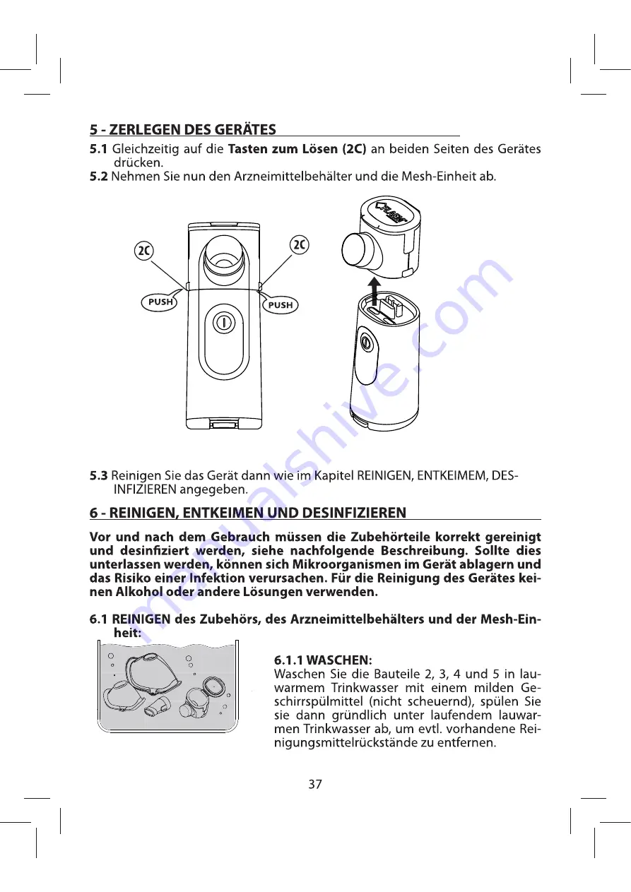 Flaem LightNeb P0318EM User Instruction Manual Download Page 39