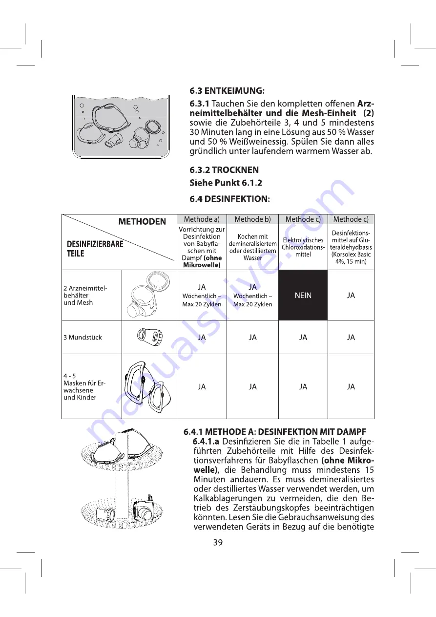 Flaem LightNeb P0318EM User Instruction Manual Download Page 41